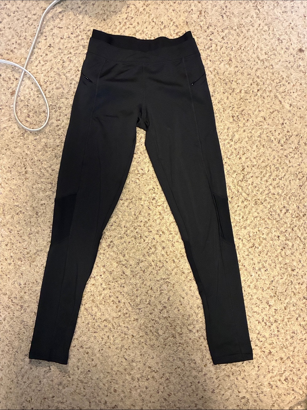 Women's Black High-Waist Active Leggings